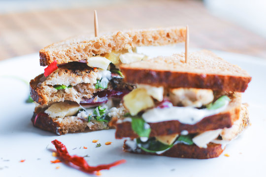 chicken tost sandwiches 
