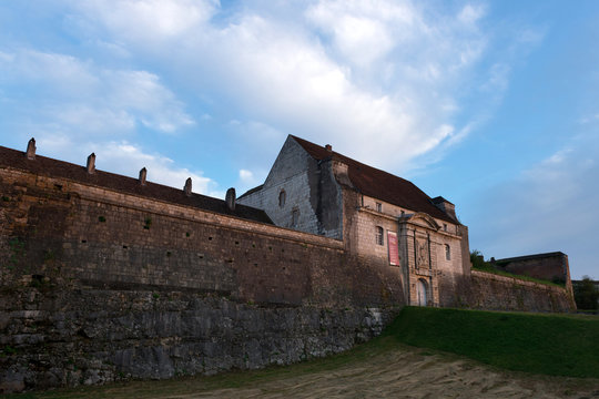 Zitadelle in der Stadt Besan&ccedil;on, Unesco Weltkulturerbe in Frankreich