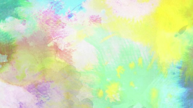 Vibrant Watercolor Loop