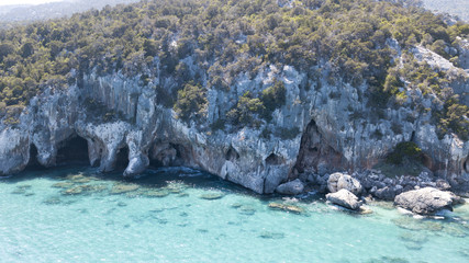 Looking ahead for cliff coves to explore.