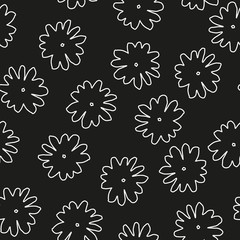 Seamless floral pattern. Flowers texture. - 164510875