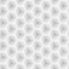 Seamless Monochrome Pattern. Grungy Geometric Shapes Tiling.