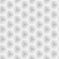 Seamless Monochrome Pattern. Grungy Geometric Shapes Tiling.