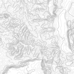 Topographic map background with space for copy . Line topography map contour background , geographic grid abstract vector illustration . Mountain hiking trail over terrain .