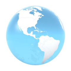 Earth, World, America