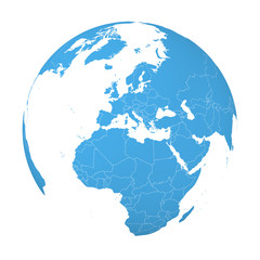 World Globe, Europe