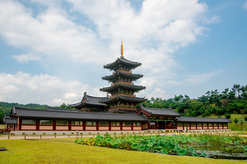 Buyeo, Korea - Baekje Cultural Heritage Complex.