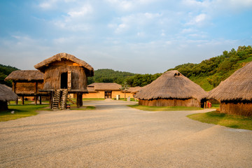 Buyeo, Korea - Sabiseong Fortress of Baekje Cultural Heritage Complex.