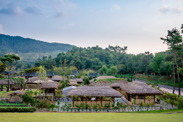 Buyeo, Korea - Sabiseong Fortress of Baekje Cultural Heritage Complex.