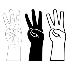 Obraz premium child hand