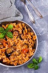 Pasta with vegetables