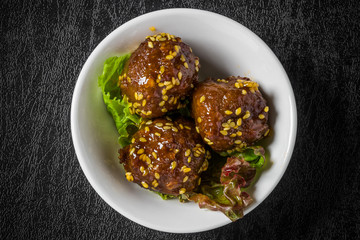 中華肉団子　Chinese meat dumplings