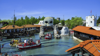 amusement park in billund, Denmark