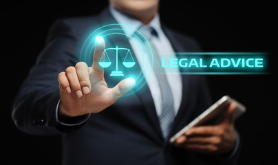 Legal Advice Law Expert  Business Internet Concept