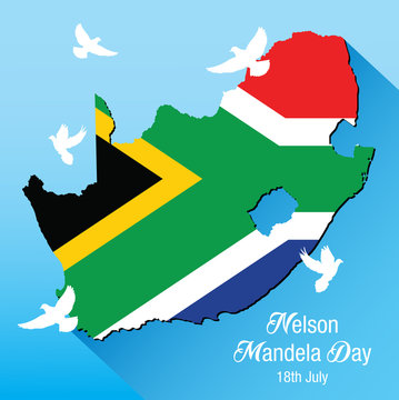 Vector illustration for International Nelson Mandela Day