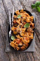 Pasta with vegetables