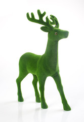 deer or green deer on a background.