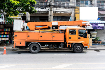 electrical maintenance services truck