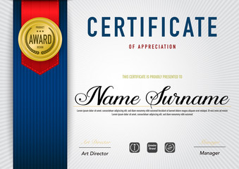 Certificate template,diploma and luxury style,vector illustration.