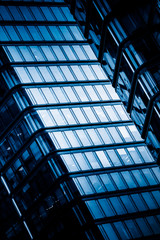 detail shot of modern architecture facade,business concepts,in city of China.