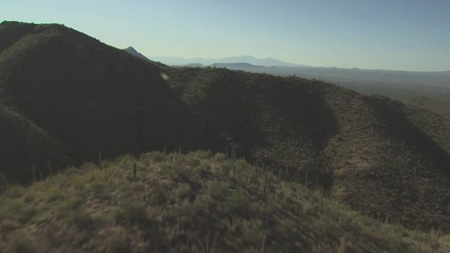 Aerial View of Mountains And Blue Sky 5