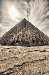 Fototapeta na wymiar The Great Pyramid at Giza