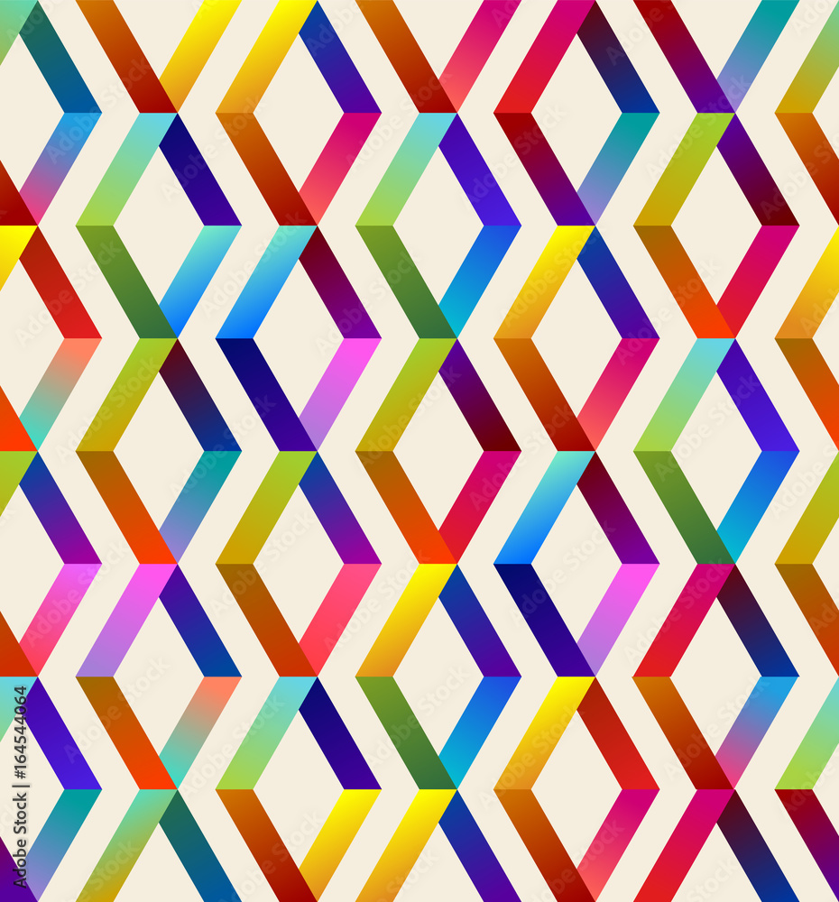 Poster seamless background pattern with lozenges, eps10 vector