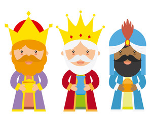 The three kings of orient