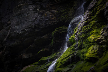 Magischer Wasserfall