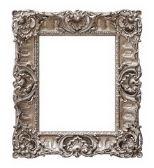 Silver frame for paintings, mirrors or photos