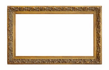 Gold frame for paintings, mirrors or photos