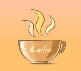 coffee cup vector illustration