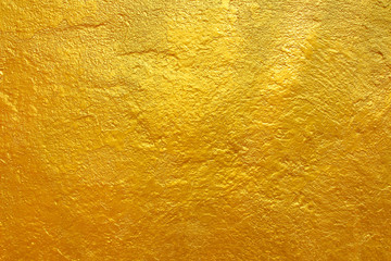golden cement texture background.
