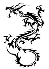 tribal dragon