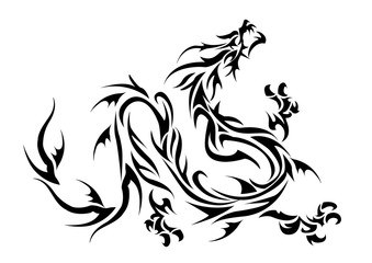 tribal dragon