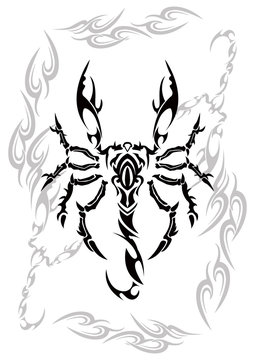tribal scorpion