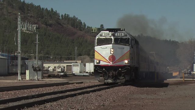 View Of Oncoming Train 2