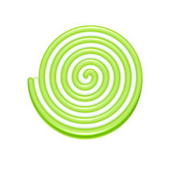Spiral jelly candy icon.