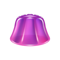 Fototapeta premium Classic jelly candy icon.