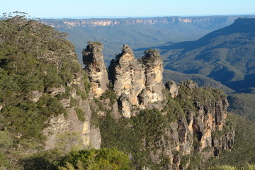 Fototapeta na wymiar Blue Mountains .AUSTRALIE. Three sisters