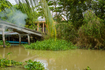 Fototapeta na wymiar Mekong delta Vietnam