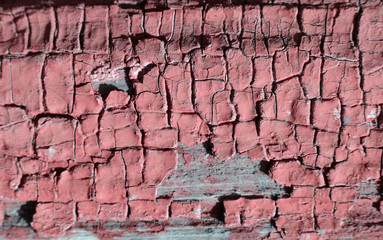 The texture of pink paint