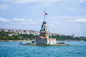 Maiden's Tower and Bosphorus