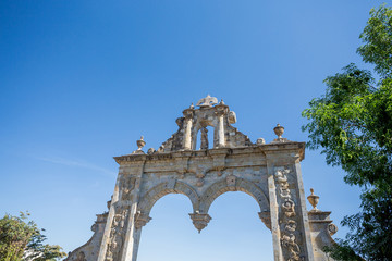 Fototapeta na wymiar Zapopan arch, Guadalajara, Jalisco, Mexico