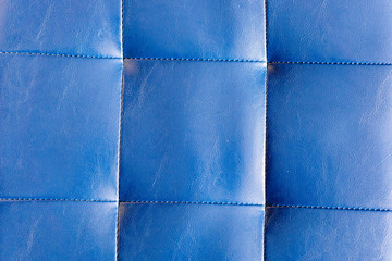 blue leather tile texture background