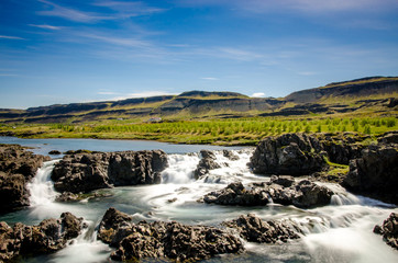 Fototapeta na wymiar Iceland glacier water