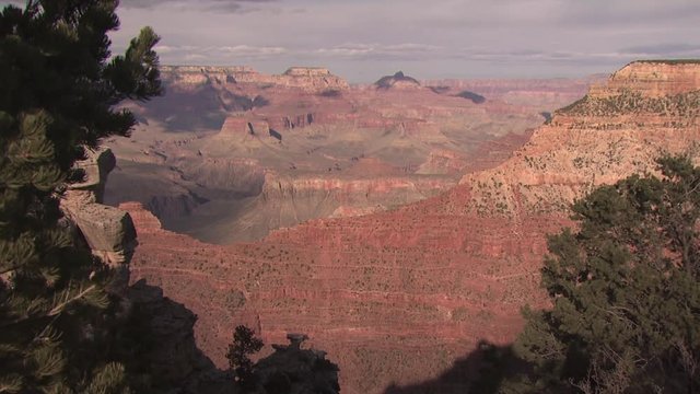 Elevated View of the Grand Canyon in Arizona