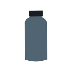 plastic blank bottle with cap packaging