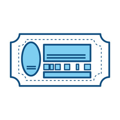 Cinema ticket entrance