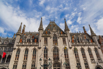 Fototapeta na wymiar Brugge cityhall - Belgium